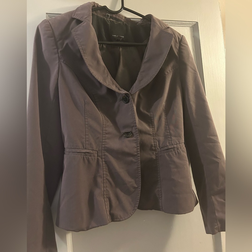 Women's Gray Suit Jacket/ Blazer